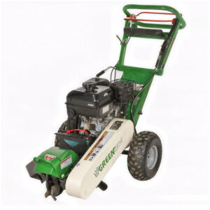 GreenBay Deep BSE-330 - Trinciacceppi - Motore B&S XR2100 da 420 cm³ con avviamento elettrico - Ruota di taglio con 8 frese in carburo di tungsteno