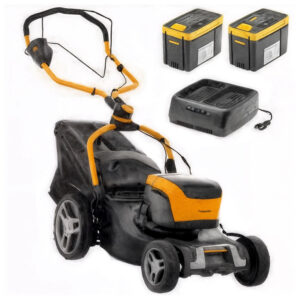 Tosaerba a batteria Stiga COLLECTOR 548e S Kit - 48 V/4 Ah - Larghezza di taglio 46 cm
