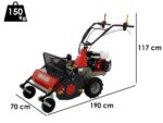Benassi T603 - Decespugliatore professionale a lame - Honda GX200