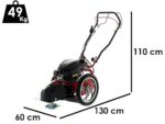 Blue Bird FLO Pro Speed 7HO - Decespugliatore a benzina - Lama e filo - Honda GCV200