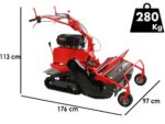 Blue Bird FM860 - Decespugliatore a lame - Loncin G420F