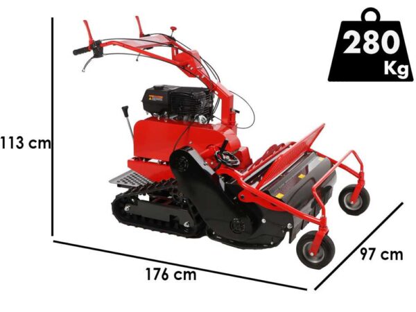 Blue Bird FM860 - Decespugliatore a lame - Loncin G420F