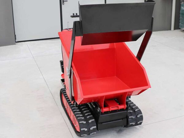 Carriola cingolata Blue Bird-Trasporter-500DL - Cassone ribaltabile idraulico da 500 kg