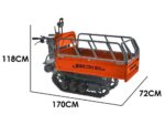 Carriola elettrica a batteria - Wortex - Beach - 270E - cassone estensibile - manuale - 450 kg