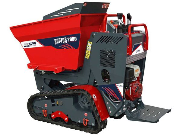 Carriola a motore su cingoli Top-line Raptor 7800 HD Honda GX390