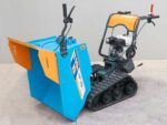 Carriola motorizzata a cingoli EuroMech EM400H con cassone ribaltabile e capacità di carico di 400 kg