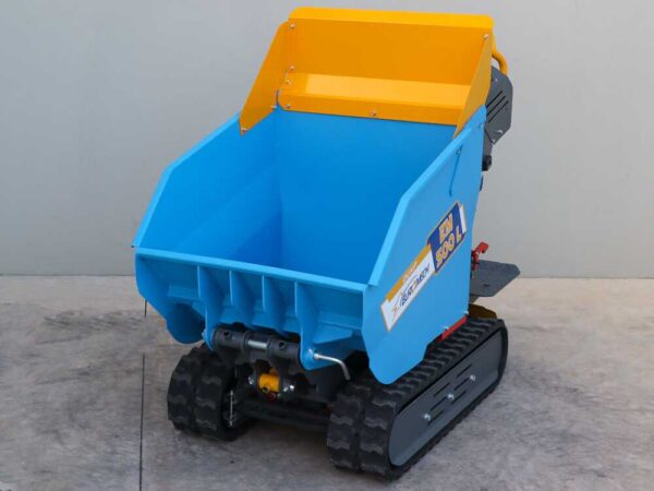 Carriola EuroMech EM500L con cassone ribaltabile idraulico da 500 kg