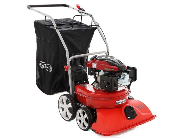 GeoTech LV 450 - Aspirafoglie a motore termico con ruote - Loncin 159 cc