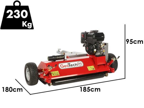 GeoTech Pro GTFM 120 BSE - Falciatrici-decespugliatrici per quad - B&S XR2100