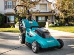 Makita DLM539PT2 - Tosaerba a batteria - 36 V - Larghezza di taglio 53 cm - 2 batterie da 18 V 5 Ah