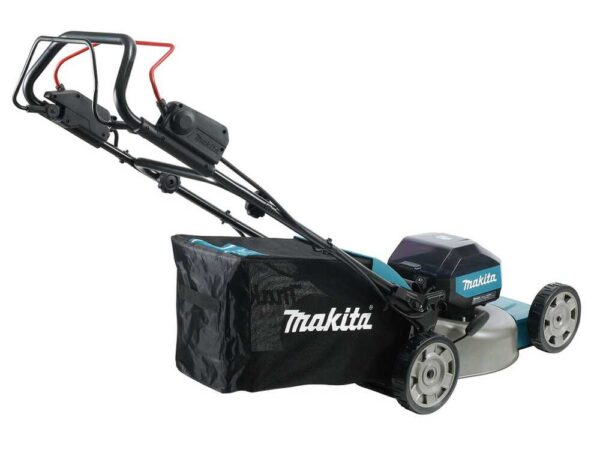 Makita LM004JB101 - Tosaerba a batteria - Larghezza di taglio 53 cm - Cestello da 70 L - 64 V 10 Ah
