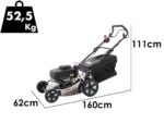 Marina Systems MX 57SK 3V 4-in-1 - Tosaerba a benzina trainato - Motore Kawasaki FJ180V