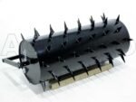 Rullo compressore dentato da 92 cm, aeratore trainato in acciaio per tosaerba semovente