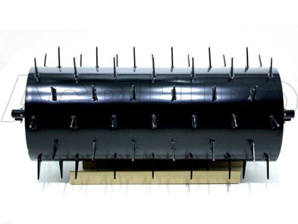 Rullo compressore dentato da 92 cm, aeratore trainato in acciaio per tosaerba semovente