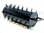 Rullo compressore dentato da 92 cm, aeratore trainato in acciaio per tosaerba semovente