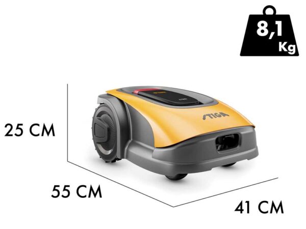 Stiga A 500 - Robot tosaerba - con batteria E-Power da 2 Ah