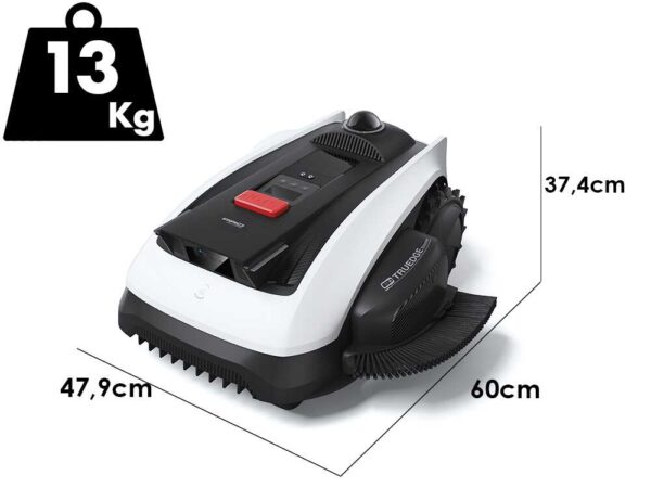 Ecovacs Goat O1200 LiDAR PRO - Robot tagliaerba - Senza impianto