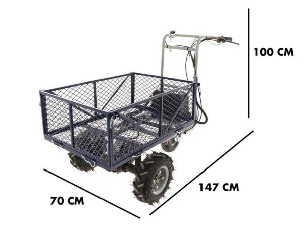 BullMach Helios 230 O - Carriola elettrica con doppia batteria 48V 2Ah