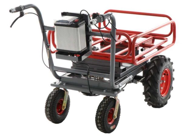 GeoTech CAR 300T-T PLUS - Carriola Elettrica a Batteria 40V 6Ah