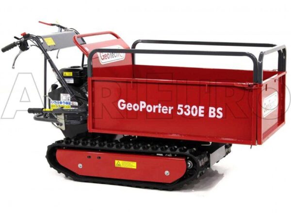 GeoTech-Pro GeoPorter 530E BS - Minitransporter cassone estensibile 500 kg